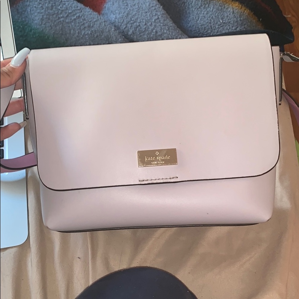 Kate Spade crossbody purse.. light purple